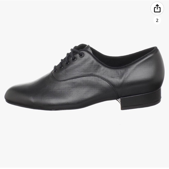 Bloch Black Xavier Brogues / Dance Shoes Bloch Lace Up 1”Heel Synch - Picture 8 of 9